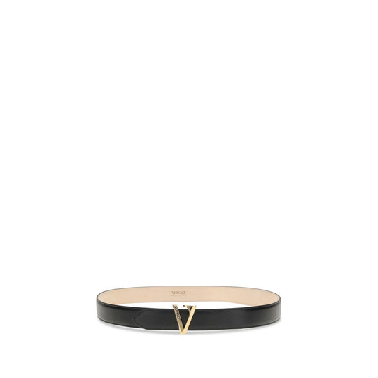 Versace V-Gürtel aus Kalbsleder