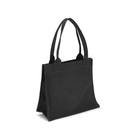 Ganni Logo Canvas Tragetasche