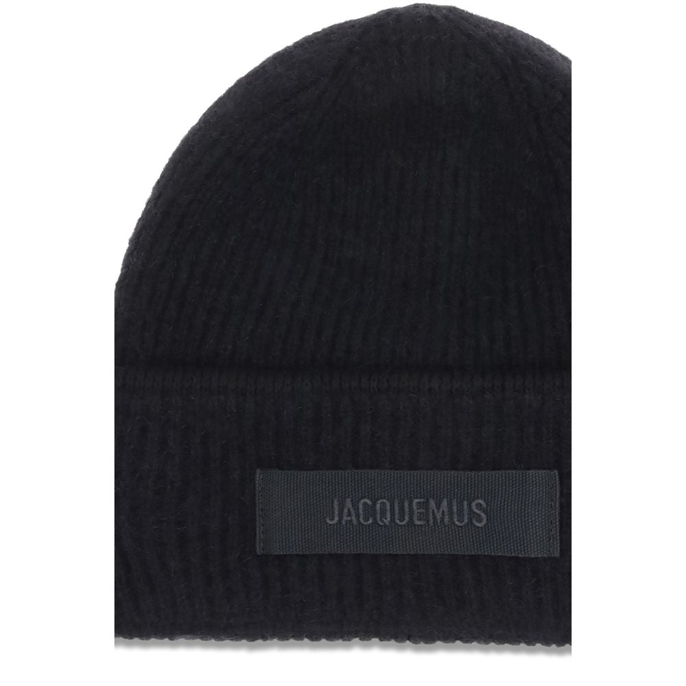 Jacquemus Gros Grain Gerippte Mütze