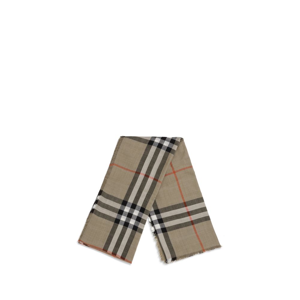 Burberry Karo-Wendeschal aus Wolle und Seide