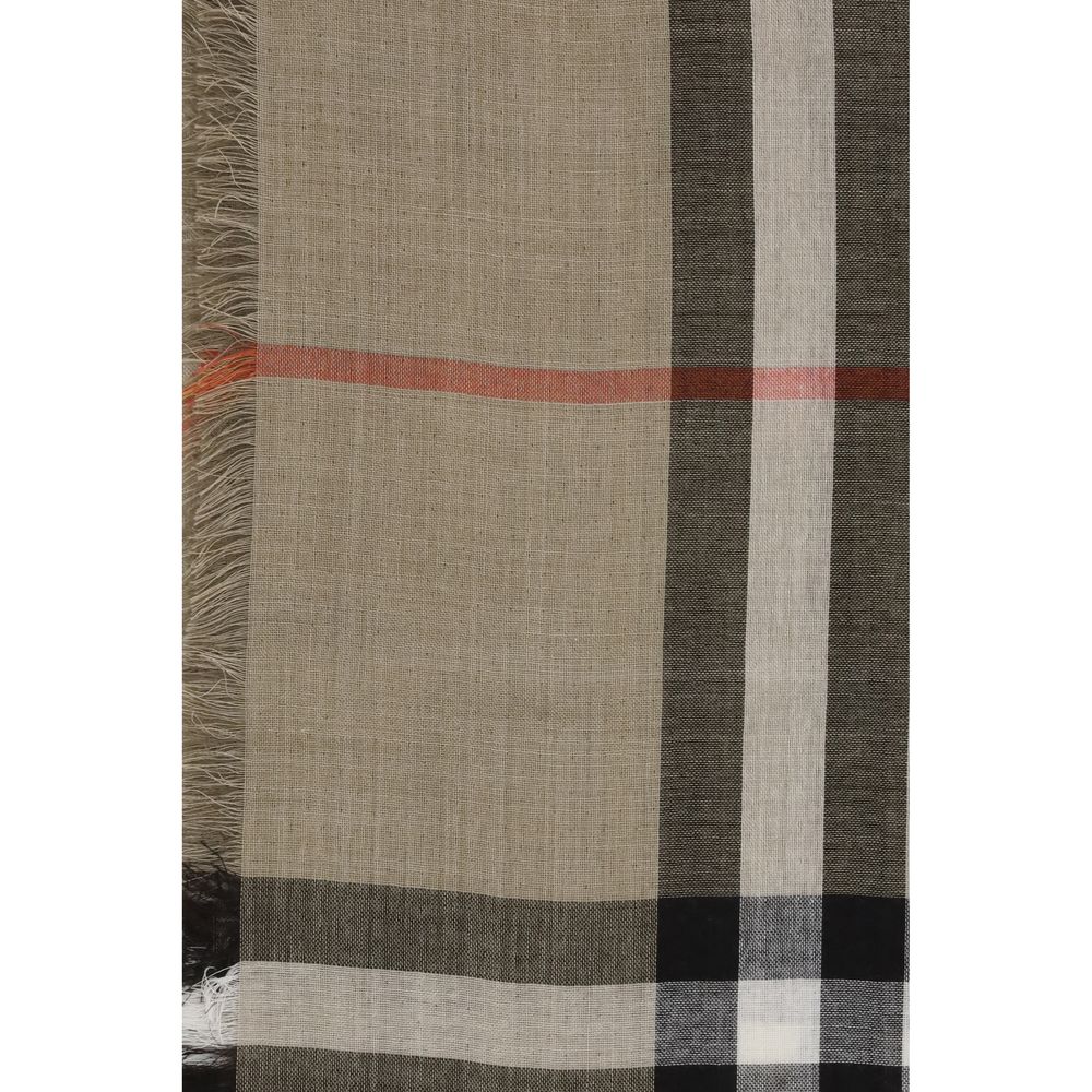 Burberry Karo-Wendeschal aus Wolle und Seide