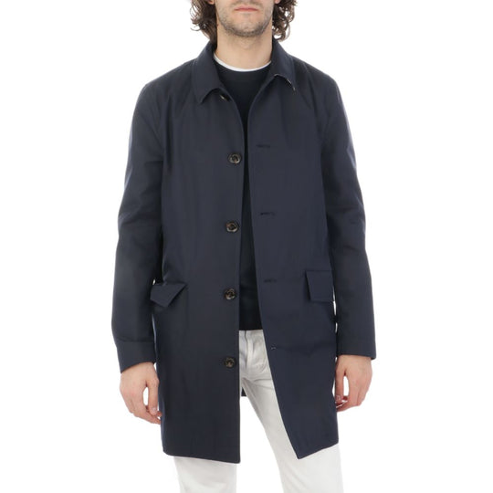 Aquascutum Blaue Baumwolljacke