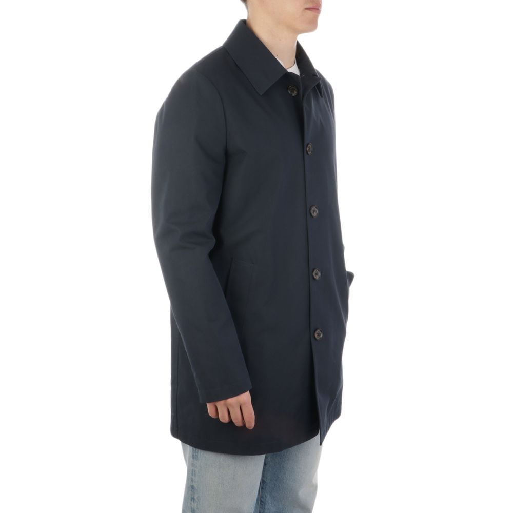 Aquascutum Blaue Baumwolljacke