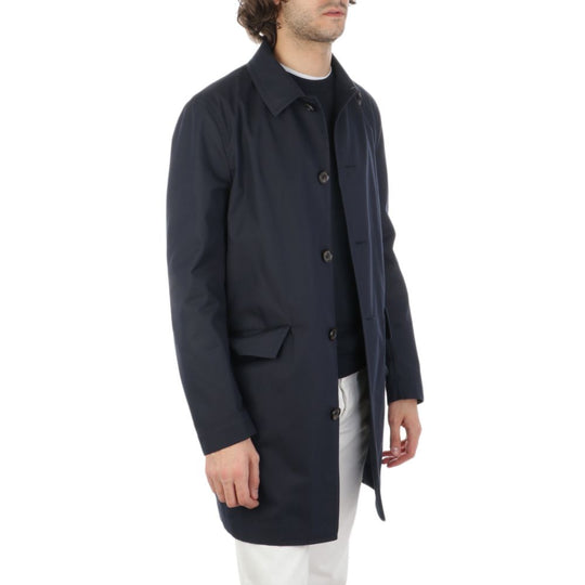 Aquascutum Blaue Baumwolljacke