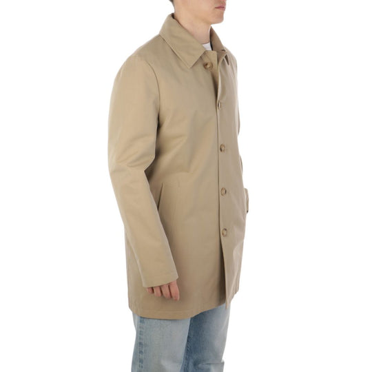 Aquascutum Beigefarbene Baumwolljacke