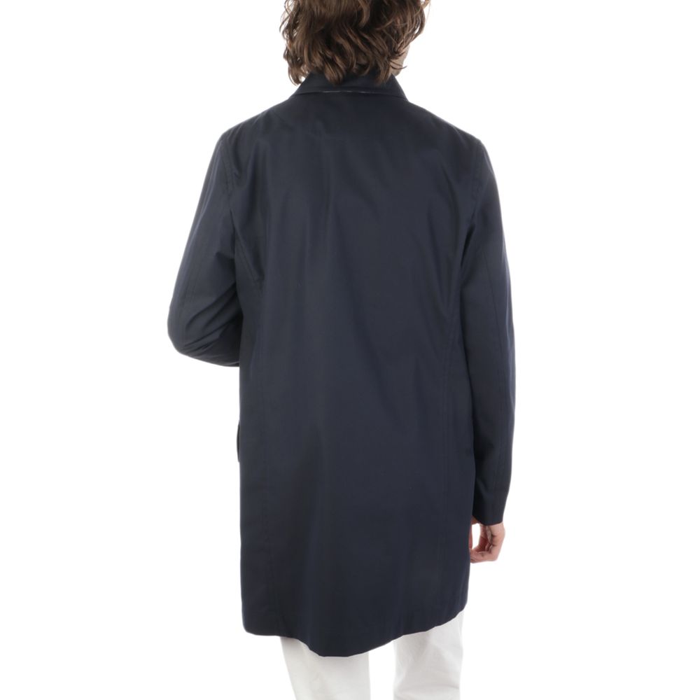 Aquascutum Blaue Baumwolljacke
