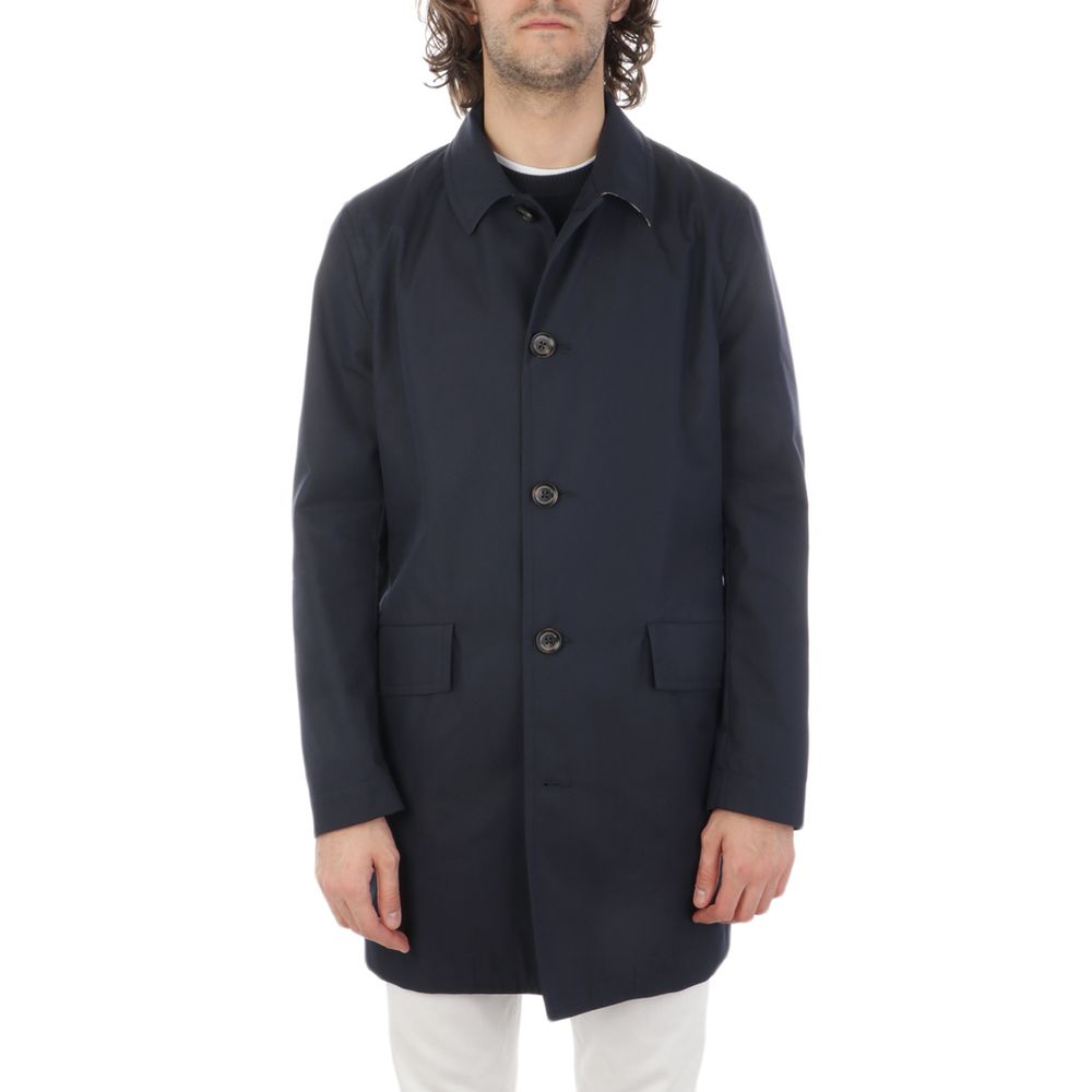 Aquascutum Blaue Baumwolljacke