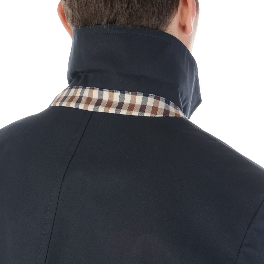 Aquascutum Blaue Baumwolljacke