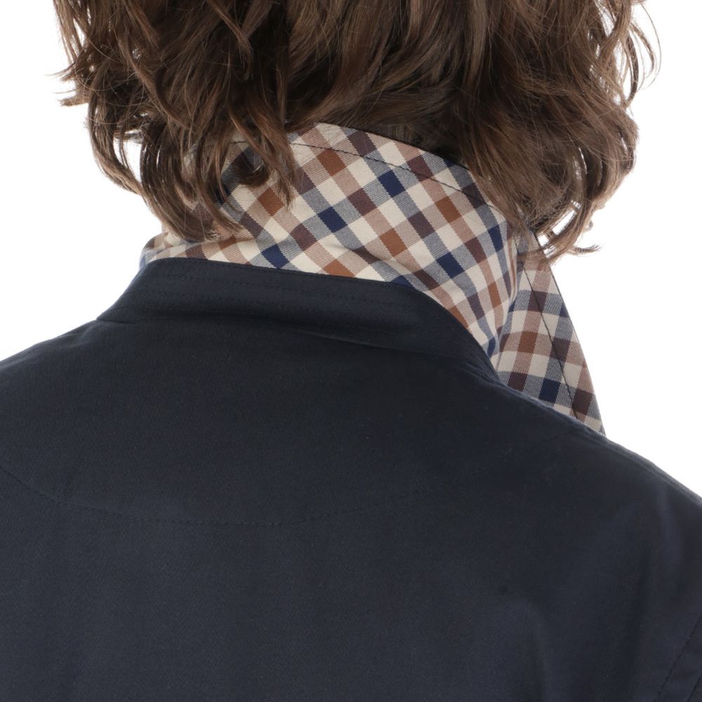 Aquascutum Blaue Baumwolljacke