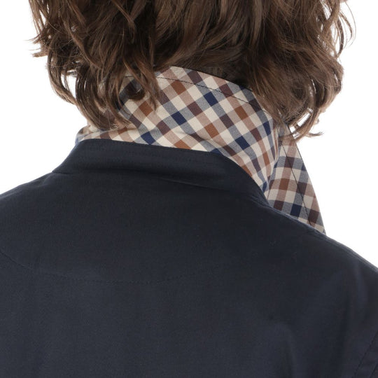 Aquascutum Blaue Baumwolljacke