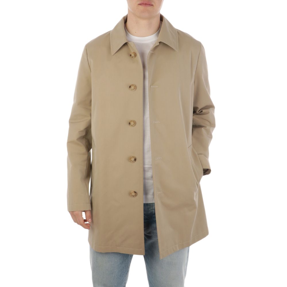 Aquascutum Beigefarbene Baumwolljacke