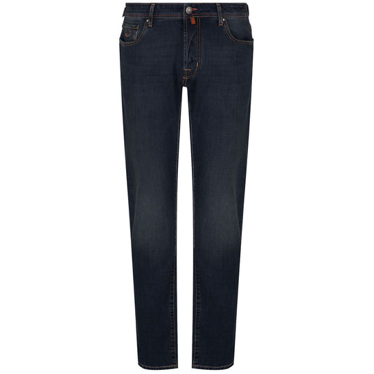Jacob Cohen Blaue Baumwolljeans &amp