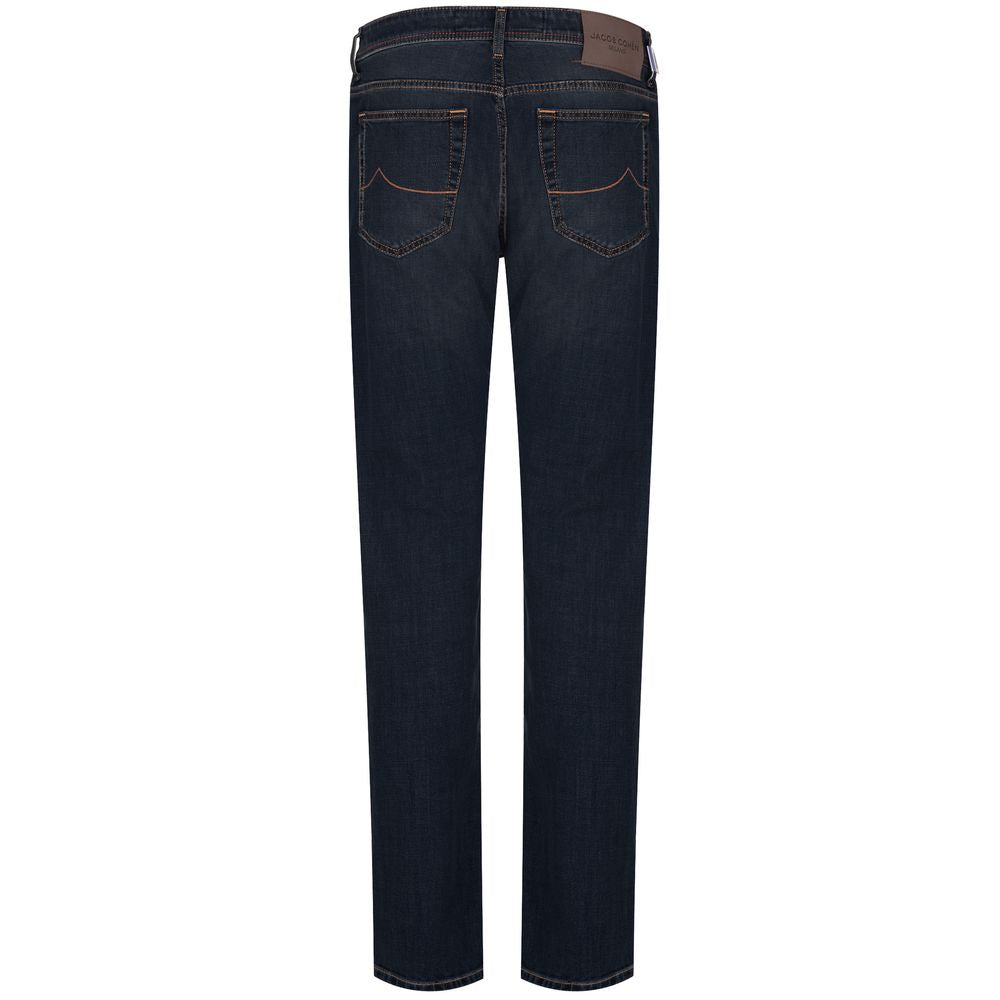 Jacob Cohen Blaue Baumwolljeans &amp