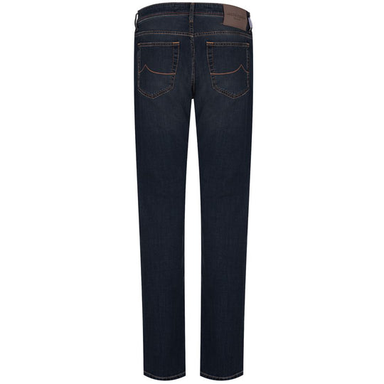 Jacob Cohen Blaue Baumwolljeans &amp