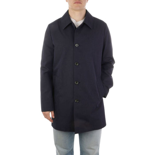 Aquascutum Blaue Baumwolljacke für Männer