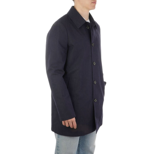 Aquascutum Blaue Baumwolljacke für Männer