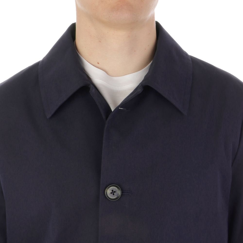 Aquascutum Blaue Baumwolljacke für Männer