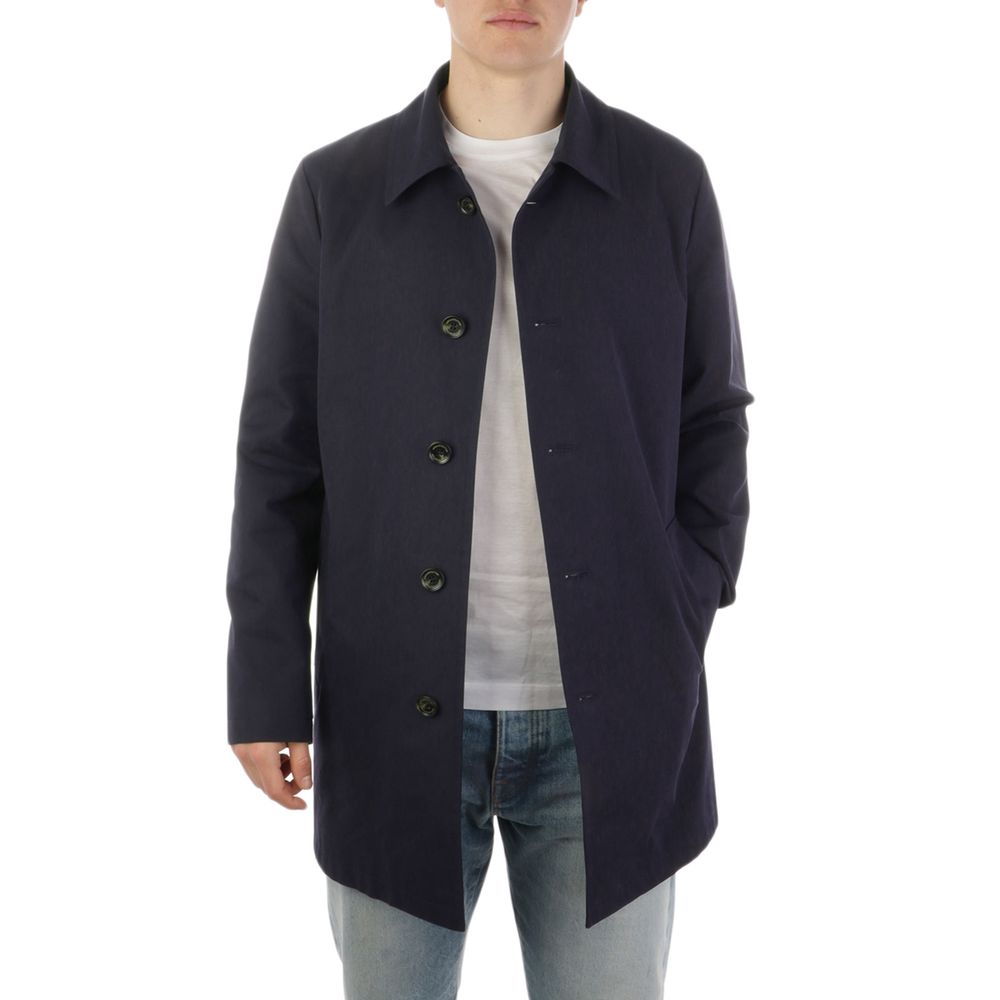 Aquascutum Blaue Baumwolljacke für Männer
