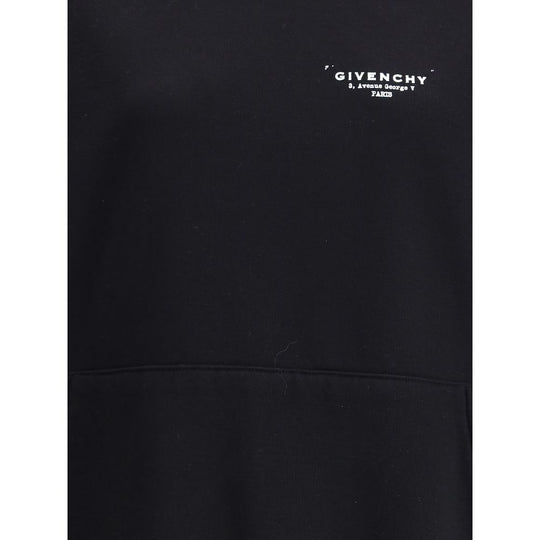 Givenchy Schwarzer Hoodie aus Baumwolle
