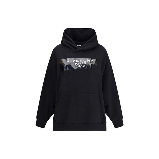 Hoodie aus hauchdünnem Stoff mit Givenchy-Band