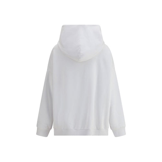 Hoodie aus hauchdünnem Stoff mit Givenchy-Band