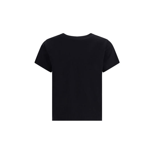 Baumwoll-T-Shirt mit schwarzem Givenchy-Druckband