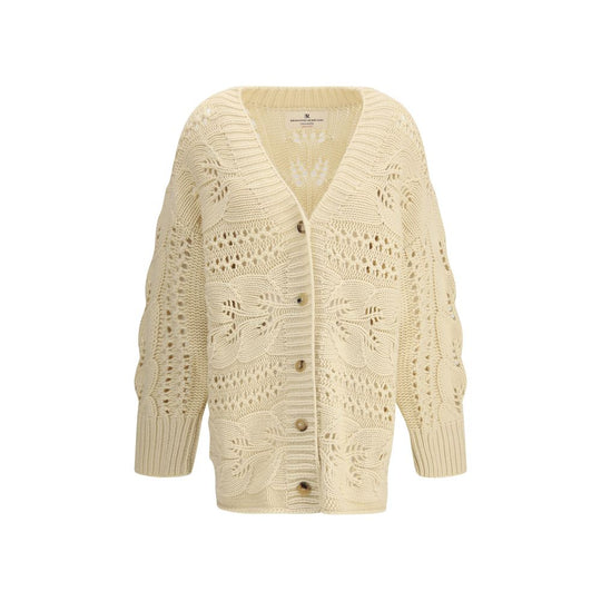 Ermanno Scervino Perforierte Kaschmir-Strickjacke