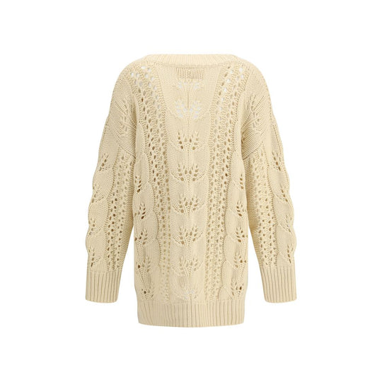Ermanno Scervino Perforierte Kaschmir-Strickjacke