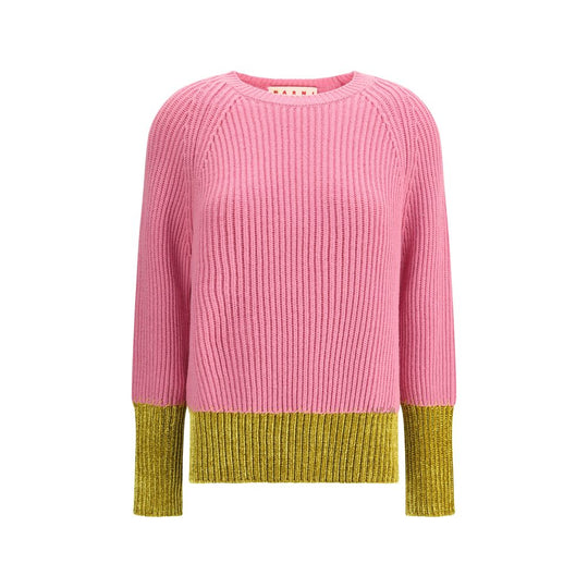 Marni Pullover aus Wolle mit Farbblock