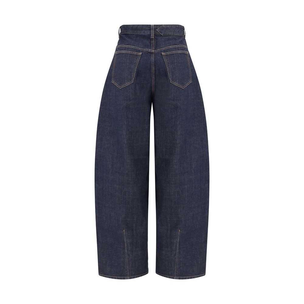 Jacquemus Le de-Nimes Jeans in Übergröße