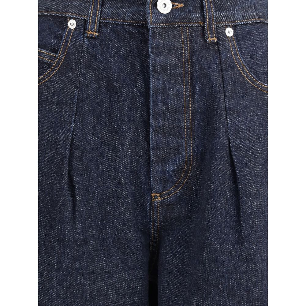 Jacquemus Le de-Nimes Jeans in Übergröße