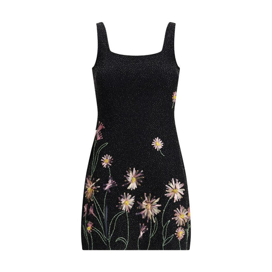 Staud Le Sable Minikleid mit Paillettenbesatz und Blumenmuster