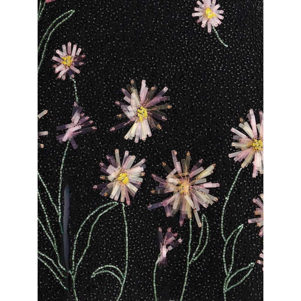 Staud Le Sable Minikleid mit Paillettenbesatz und Blumenmuster