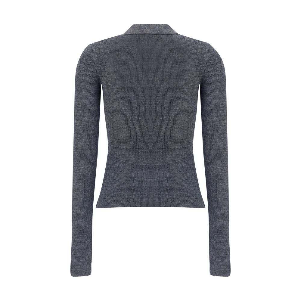 Ganni Print-Polopullover