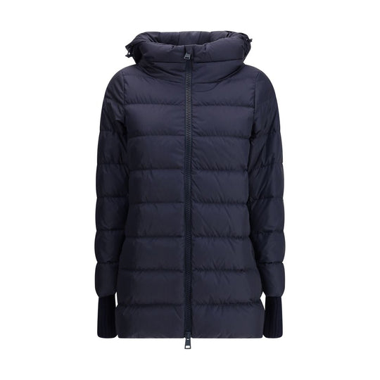Herno Daunenjacke mit Kapuze in Dunkelblau