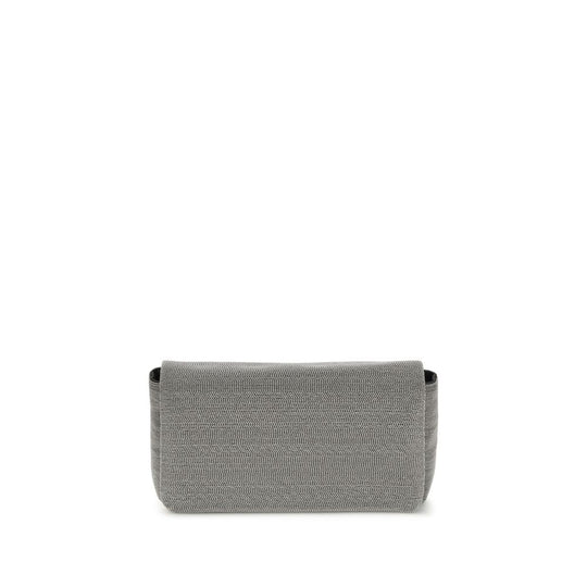 Brunello Cucinelli Precious Flap Umhängetasche