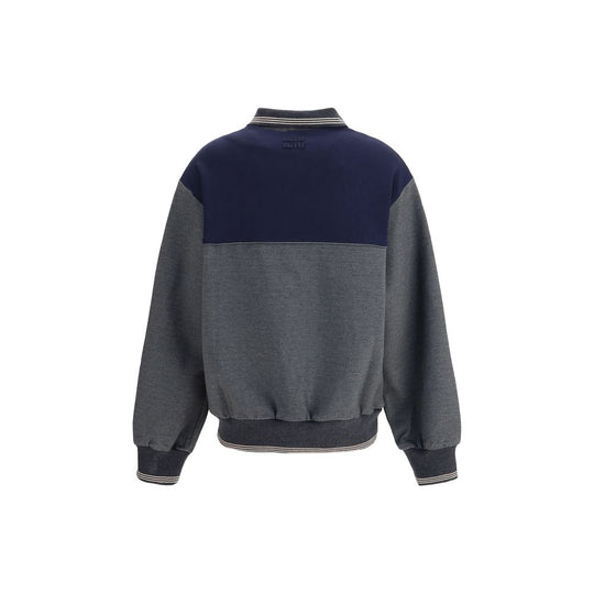 Miu Miu Reißverschluss-Polo-Sweatshirt