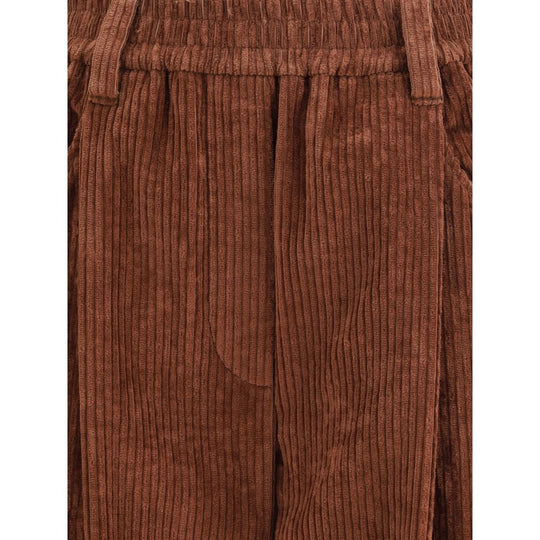 Brunello Cucinelli Samt-Hosen