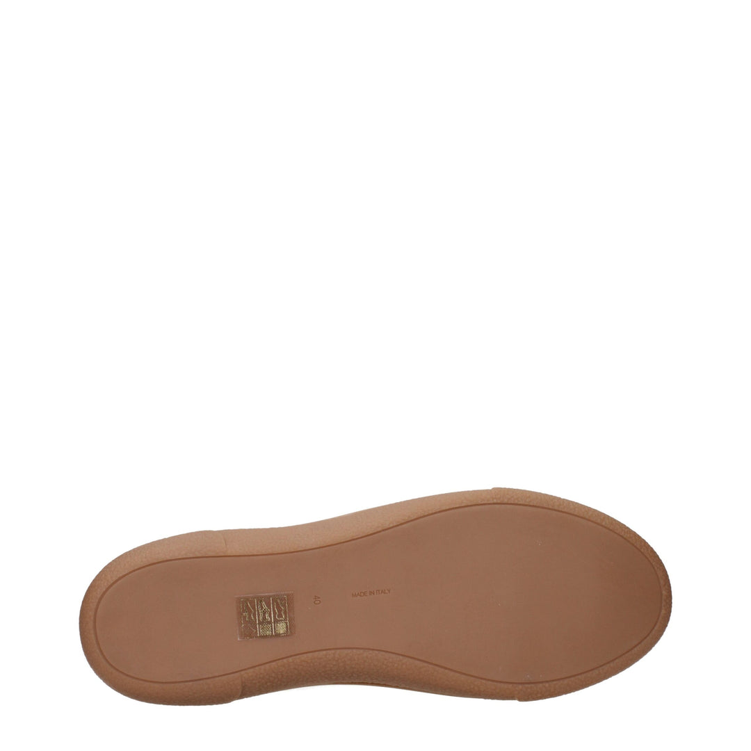 The Row Beige Stoff Turnschuhe