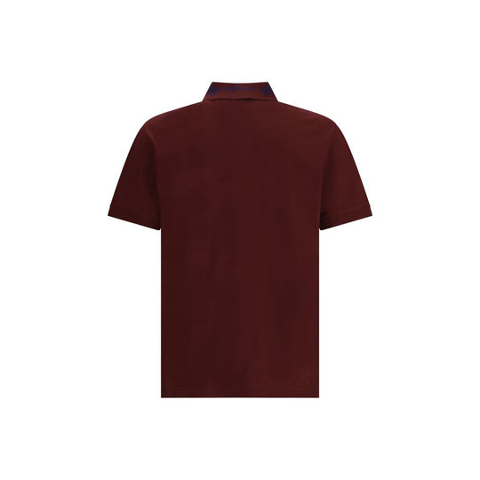 Alexander McQueen Polo mit gestreiftem Detail