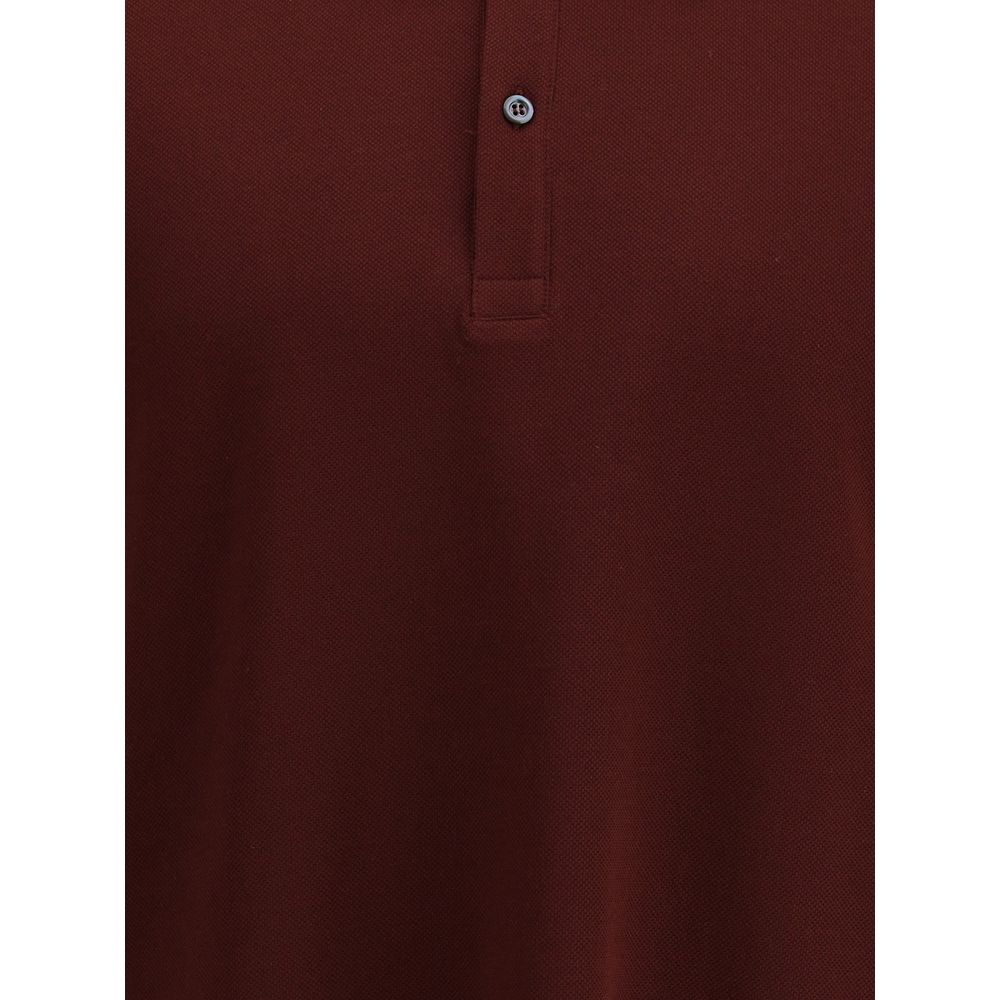 Alexander McQueen Polo mit gestreiftem Detail