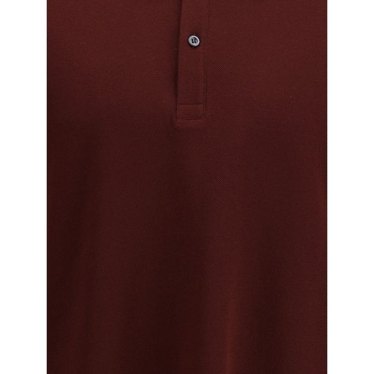 Alexander McQueen Polo mit gestreiftem Detail