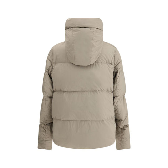 Canada Goose Schwarzes Nylon Crofton Puffer matte