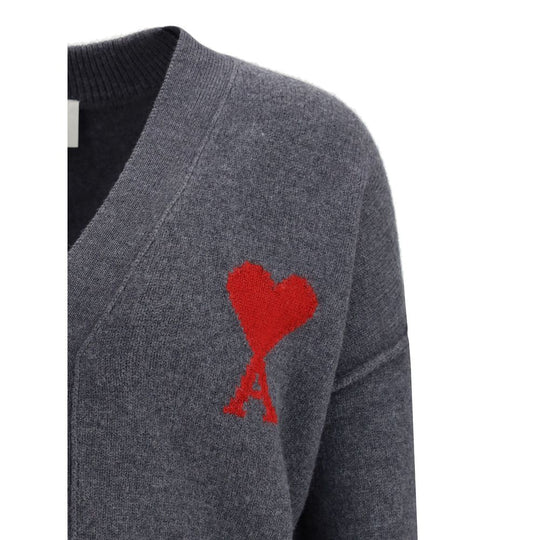 Ami Paris Ami De Coeur Strickjacke