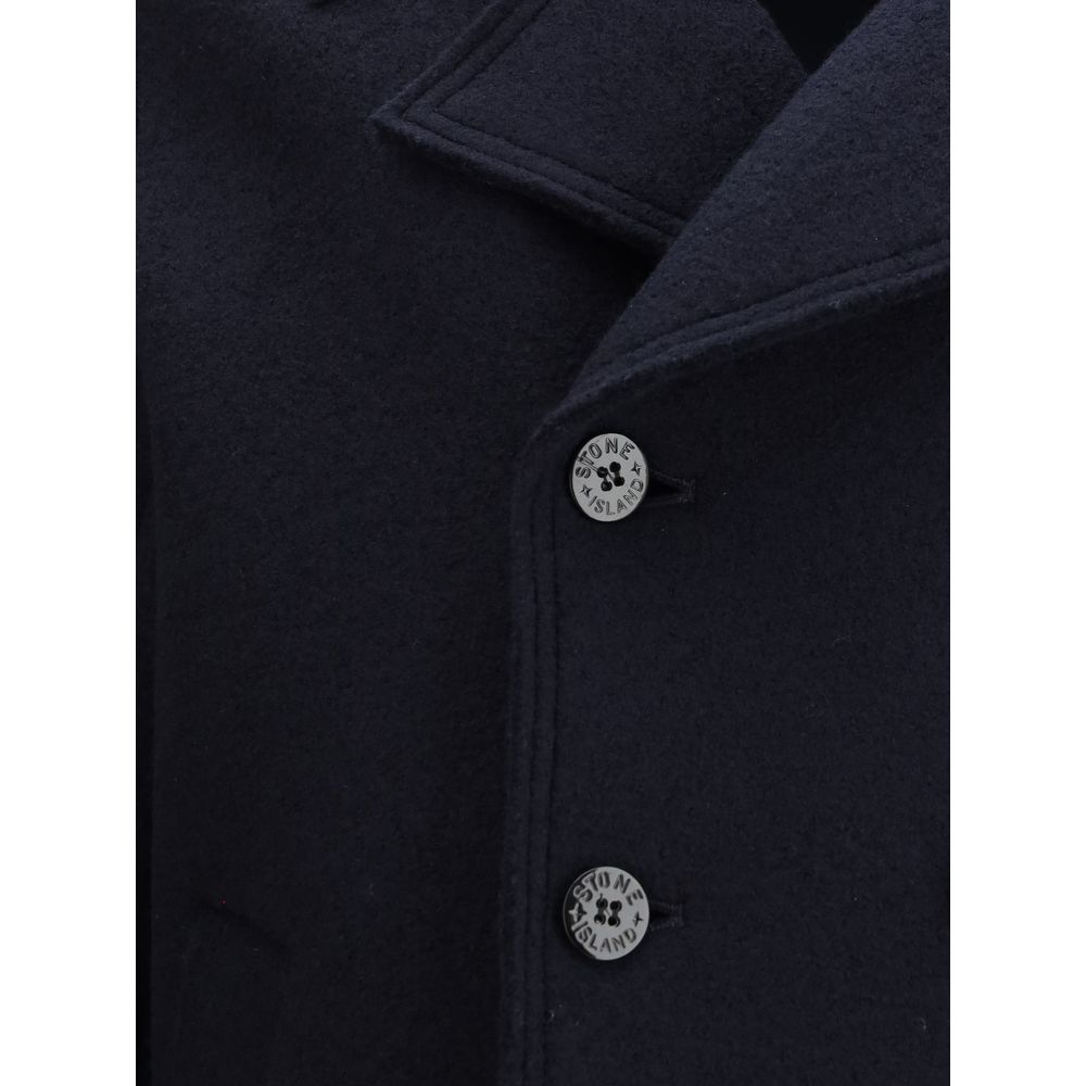 Stone Island Wollfilz Mantel