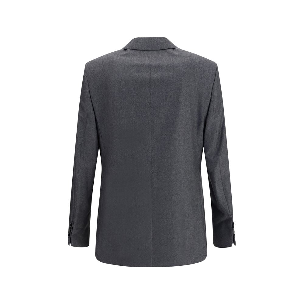 Ami Paris Zweireihiger Blazer aus Schurwolle