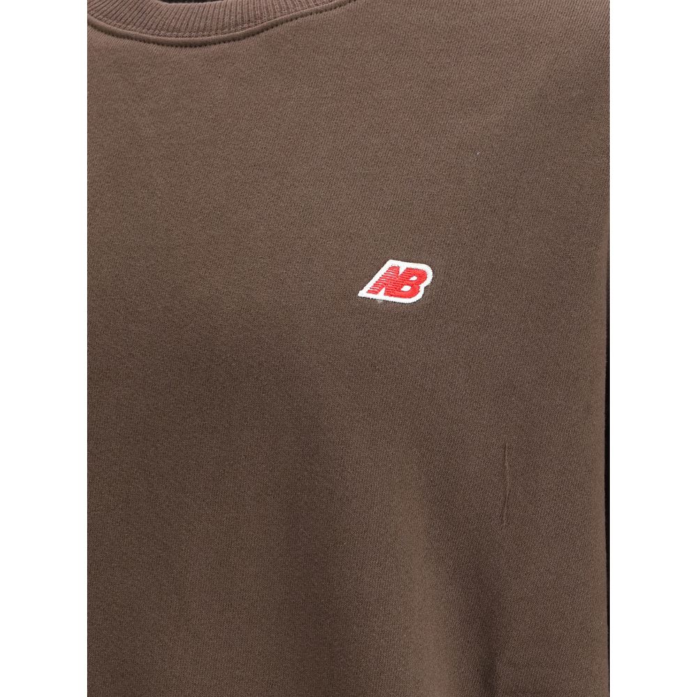 New Balance Kern-Sweatshirt mit Rundhalsausschnitt