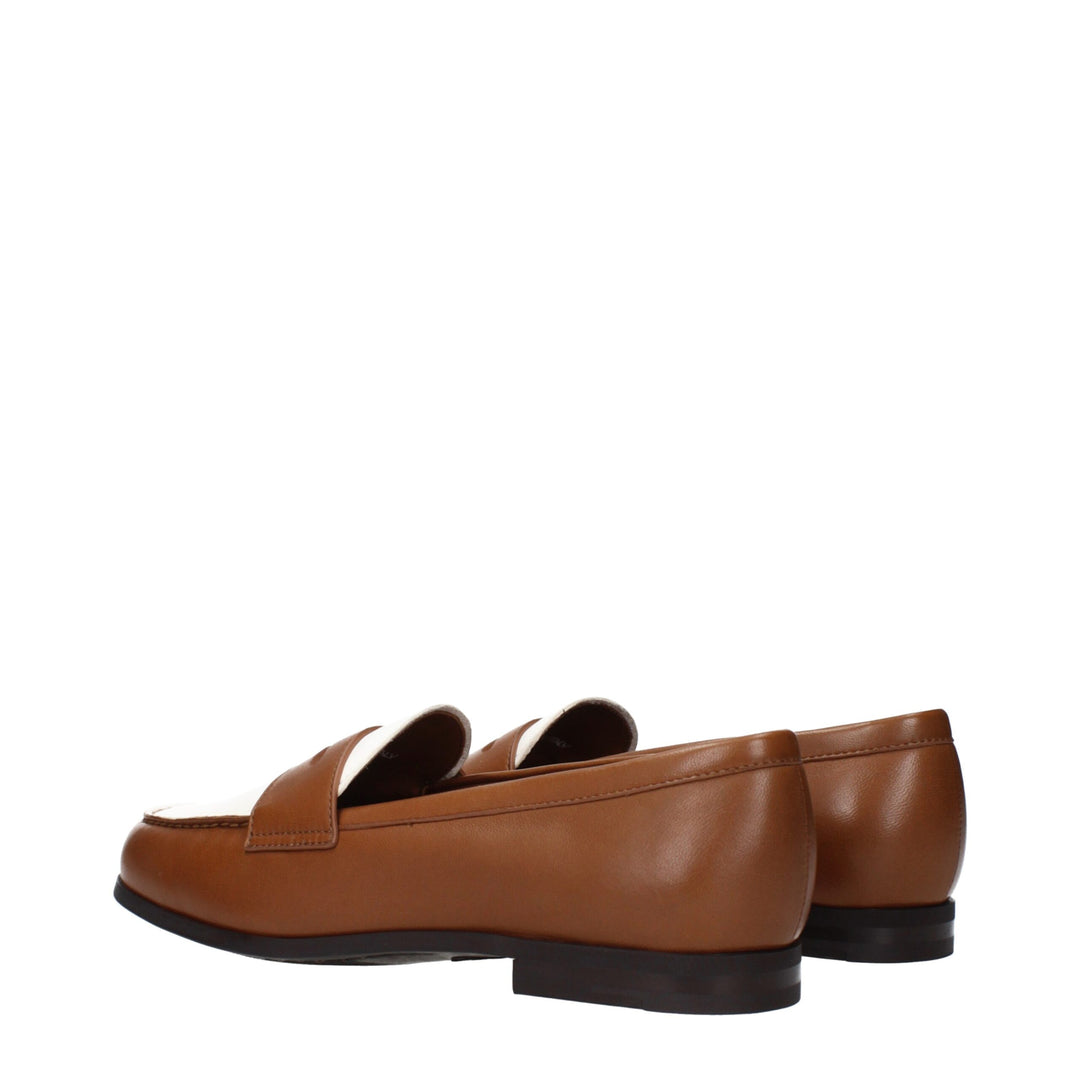 Church's Braune Leder Slipper