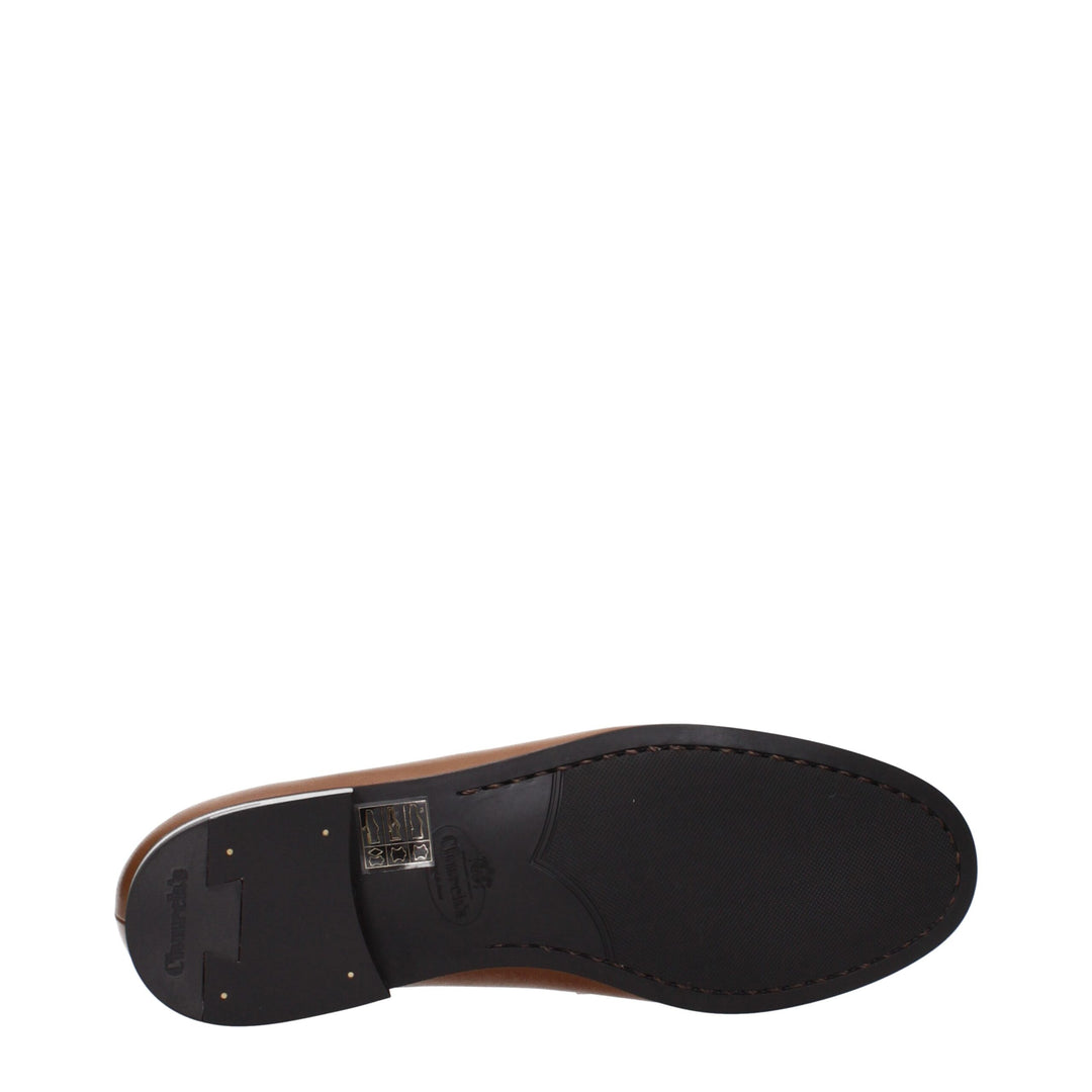 Church's Braune Leder Slipper