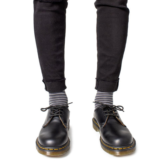 Dr. Martens Schwarze Leder Oxfords und Derby